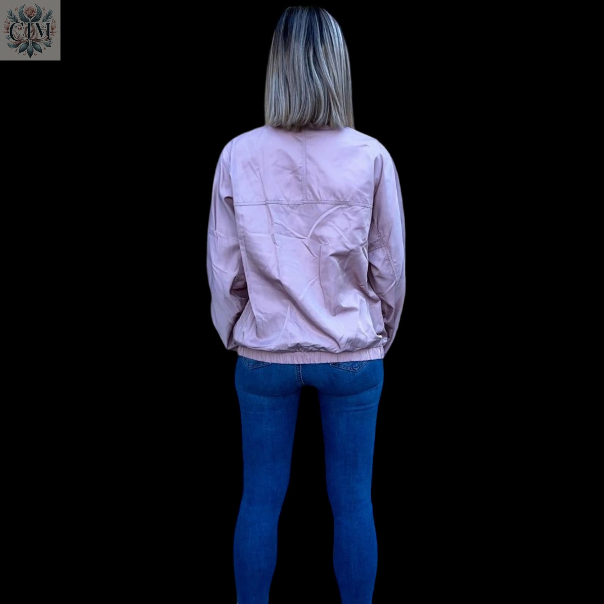 Blouson bomber rose Mi-saison Rose poudré Mode printemps / automne Vêtement féminin moderne  Feminine elegance  Spring/Fall fashion Blush pink  Urban chic style